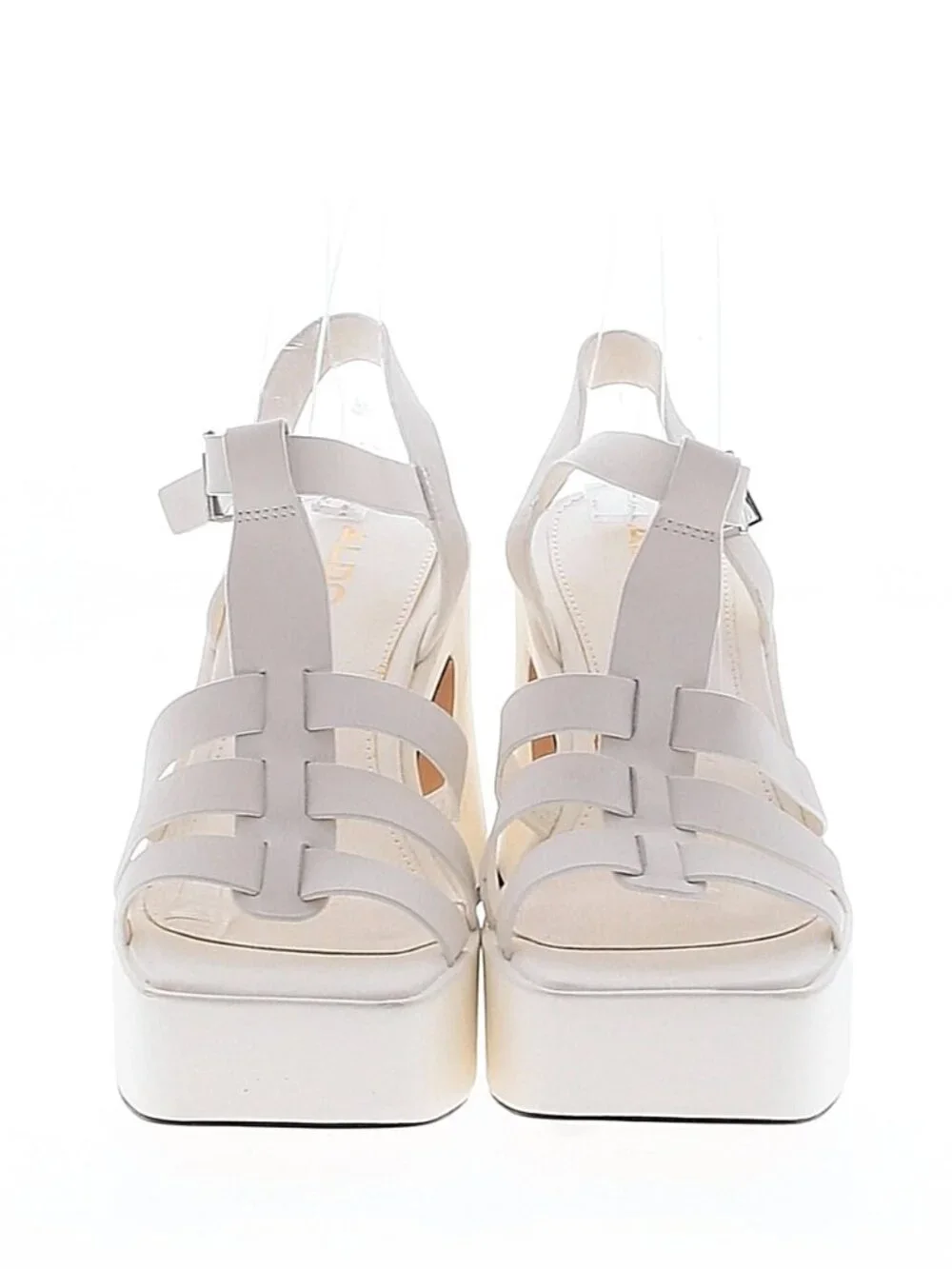 EUC Aldo Jeni Caged Platform Sandals (7)
